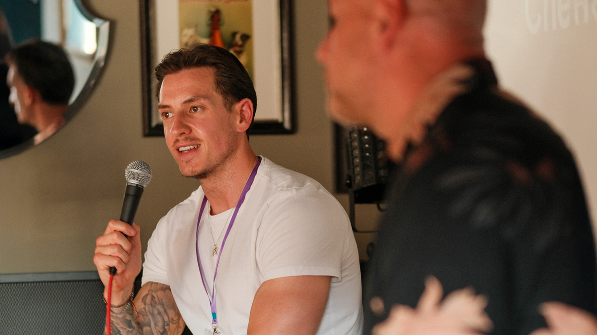 Digital Maze Managing Director Rob Twells at Room 301 live event