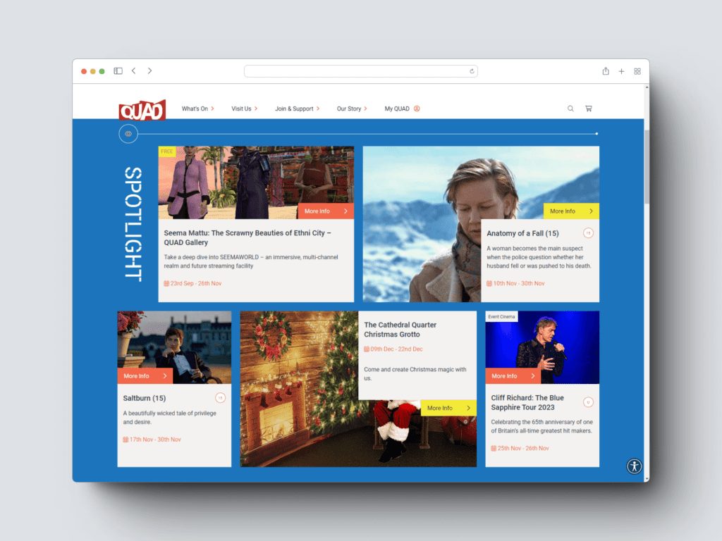 Example of Bento Grids in design